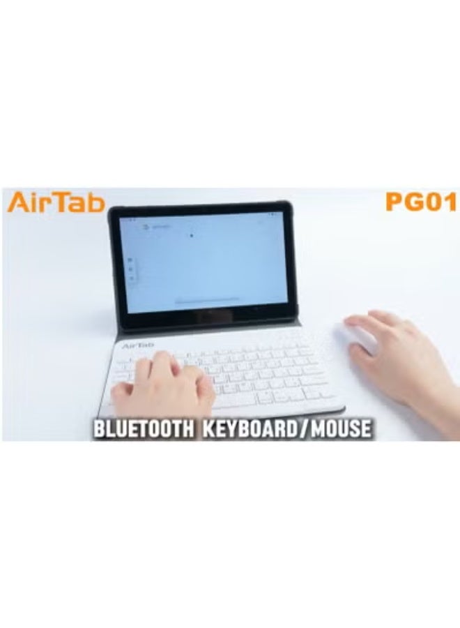 AIR TAB PG01 5G LTE Tablet – 24GB RAM, 1TB Storage, Octa-Core ARM Processor, 10-Inch INCELL HD Display, 36MP Rear + 20MP Front Camera, 10000mAh Battery, Keyboard, Mouse, Headset & Charger – Black - Image 2